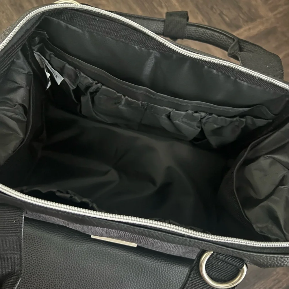 Baby Brezza Lucia Backpack Diaper Travel Cooler Bag Grey